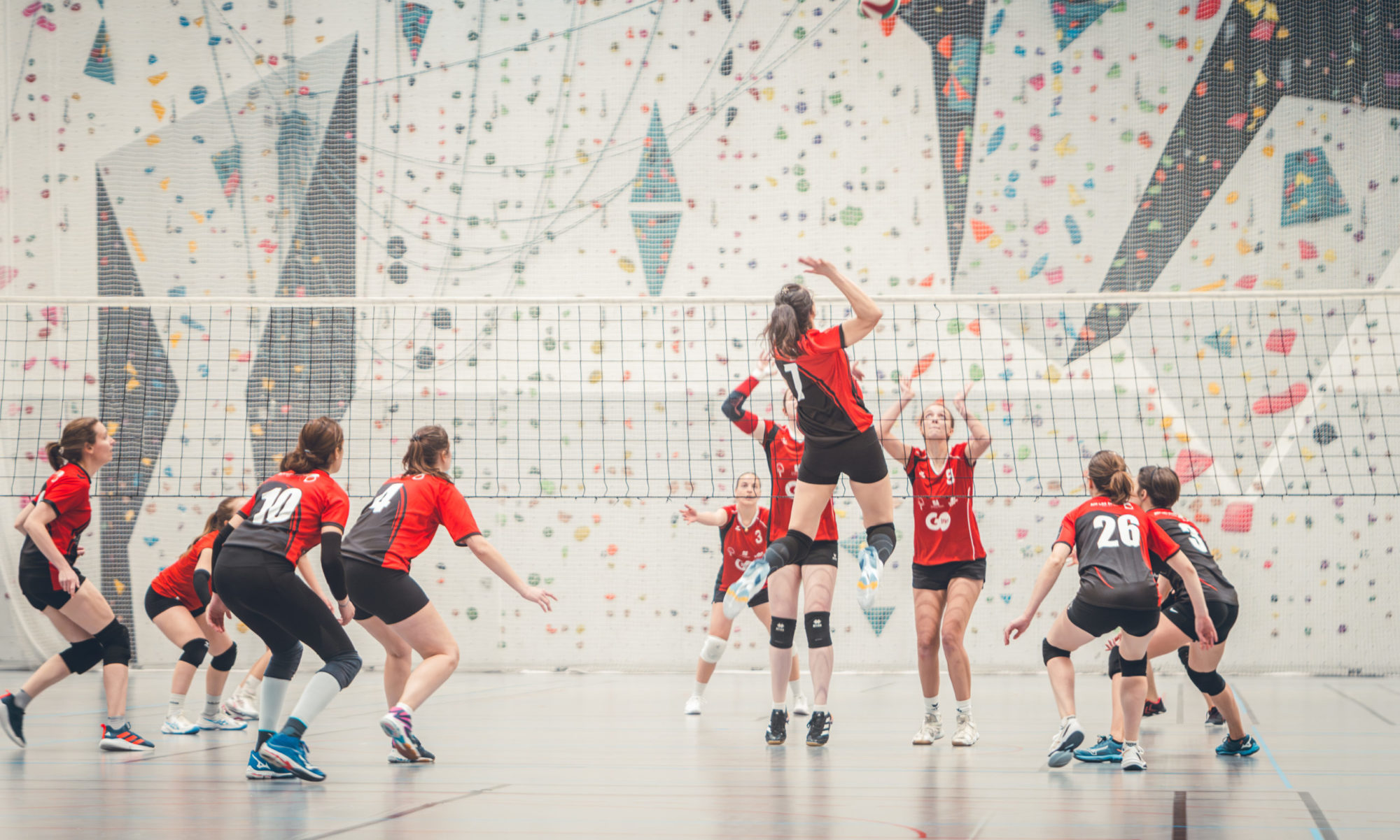 Aix les Bains Volleyball Crédit photo : Sylvain Felten